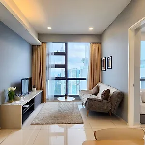 Skyline View In Bukit Bintang The Robertson 42f Kuala Lumpur